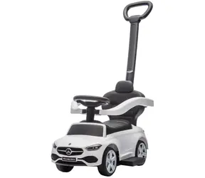 Buddy Toys Odrážadlo Mercedes Benz C-Class 3v1 biela / od 2 rokov