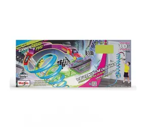 Maisto - Cyber Racers, Play set - Vertikálna dráha na dvere s autíčkom, výška cca 2m