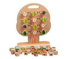 Lucy & Leo Strom drevený šnurovací a prevliekací set / od 3 rokov