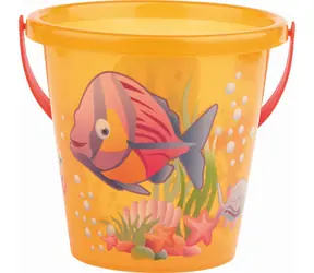 Androni Vedierko rybičky priehľadný oranžová