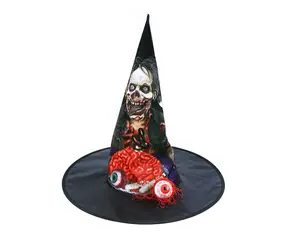 Rappa Klobúk Čarodejnica/Halloween s okom pre dospelých