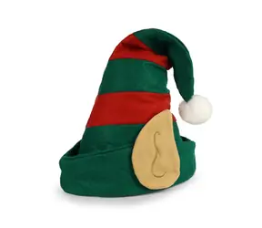 Rappa Vianočná čiapka Elf pre dospelých