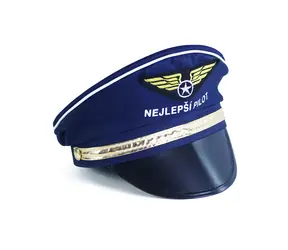 Rappa Detská čiapka s nápisom najlepší pilot