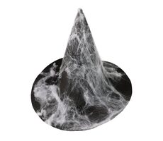 Rappa Klobúk čarodejnice s pavučinou pre dospelých