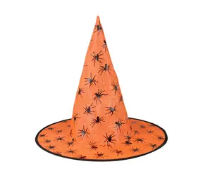 Rappa Klobúk čarodejnícky oranžový pre dospelých