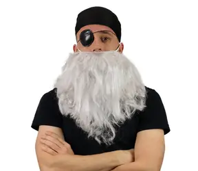 Rappa Fúzy pirát so šatkou a klapkou na oko