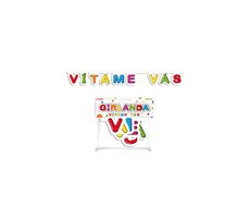 Rappa Girlanda papierová - VÍTAME VÁS