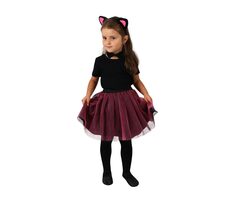 Rappa Detský kostým tutu mačka