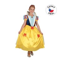 MaDe 00982 - Šaty na karneval - snehulienka, 120 - 130 cm
