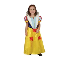 MaDe 01004 - Šaty na karneval - snehulienka, 92-104 cm