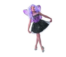 MaDe 09466 - Šaty na karneval - motýľ, 120 - 130 cm