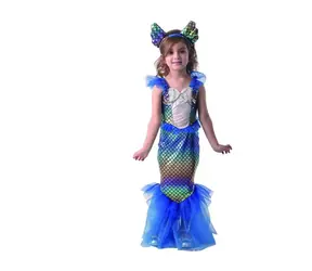 MaDe 09747 - Šaty na karneval - morská panna, 80 - 92 cm