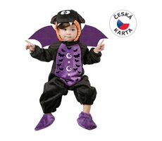 MaDe Šaty na karneval - netopier, 80-92cm