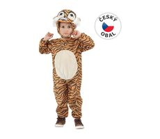 MaDe 55598 - Kostým na karneval Tigrík, 92-104cm