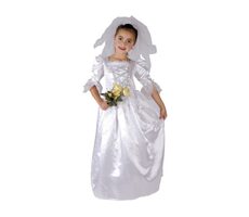 MaDe 86108 - Kostým na karneval Nevesta, 120-130cm