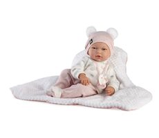 Guca 886 GALA - realistická bábika bábätko s mäkkým látkovým telom - 38 cm / od 3 rokov