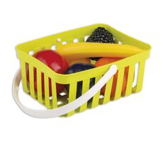 Androni Nákupný košík s ovocím zelená / 6 ks / od 12 mesiacov
