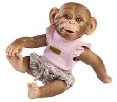 Guca 994 REBORN OPIČKA - realistická opička bábätko s celovinylovým telom - 32 cm / od 3 rokov