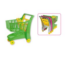 Androni Nákupný vozík so sedadlom zelená / od 12 mesiacov