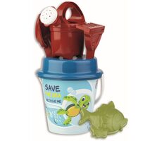 Androni RECYKLÁCIA Sada na piesok oceán s kanvičkou stredná / od 12 mesiacov