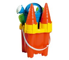 Androni Sada na piesok hrad červená / výška 29 cm / od 12 mesiacov