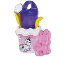 Androni Sada na piesok jednorožec s kanvičkou malá / od 12 mesiacov