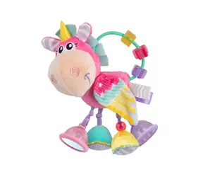 Playgro - Hrkálka jednorožec ružový / od 3 mesiacov