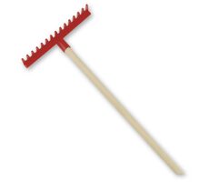 Androni Záhradnícke náradie hrable s drevenou násadou / od 12 mesiacov