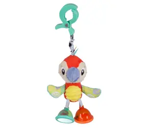 Playgro - Závesný papagáj s klipom / od 0+ roku