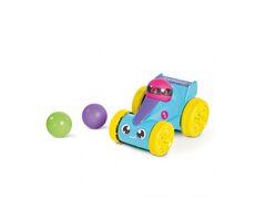 Toomies - Závodné autíčko s vystreľovacími loptičkami modrá / od 18 mesiacov