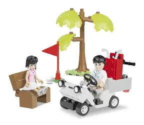 Cobi 24554 MELEX GOLF vozítko / 94 kociek / 2 figúrky / 1:35 / od 5 rokov
