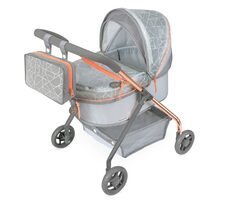 DeCuevas Môj prvý kočík pre bábiky s taškou CITY X 2024 - 56 cm / od 3 rokov