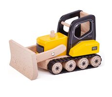Tidlo Drevený buldozer