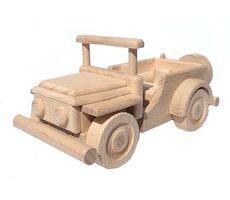 Ceeda Cavity Drevené auto Jeep