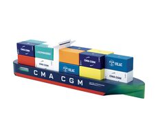 Vilac Nákladná loď Jacques Saadé Vilacity