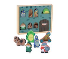 Vilac Drevené postavičky Hrad