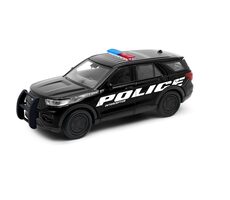 Welly 2023 Ford Explorer POLICE 1:34