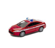 Welly Peugeot Coupe 407 FIRE DEPT. 1:34 červená