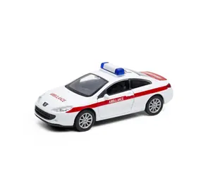 Welly Peugeot Coupe 407 AMBULANCIA 1:34