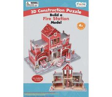 Fiesta Crafts 3D skladačka Hasičská stanica