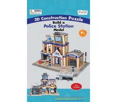 Fiesta Crafts 3D skladačka Policajná stanica