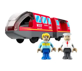 2Kids Toys Elektrický mestský vlak červená