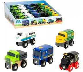 Brio Mini vláčiky a vozidlá / od 3 rokov