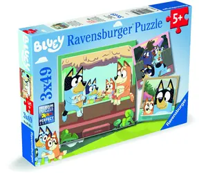 Ravensburger Bluey / 3x49 dielikov / od 5 rokov
