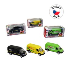 MaDe 14854 Auto dodávka kovové, na spätný chod / 10,5 x 3,5 x 4,4 cm / od 3 rokov