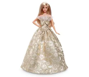 Mattel JBH95 Barbie - Vianočná bábika blondínka 2025 / od 3 rokov 