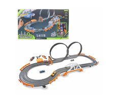 MaDe Autodráha 520 cm / 145 x 60 x 32 cm / adaptér a batéria / od 6 rokov
