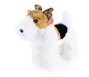 Rappa Plyšový pes foxteriér Dášenka stojaca 30 cm / ECO-FRIENDLY / od 0 rokov
