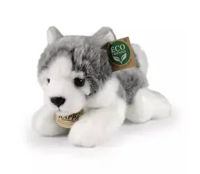Rappa Plyšový pes Husky ležiaci 20 cm / ECO-FRIENDLY / od 0 rokov