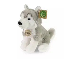 Rappa Plyšový pes Husky sediaci 23 cm / SOFT COLLECTION / od 0 rokov